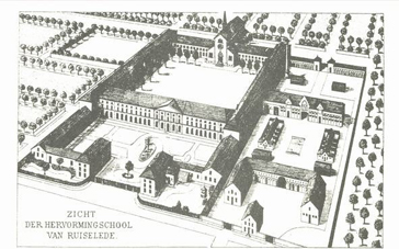 Ruiselede hervormingsschool, midden 19de eeuw